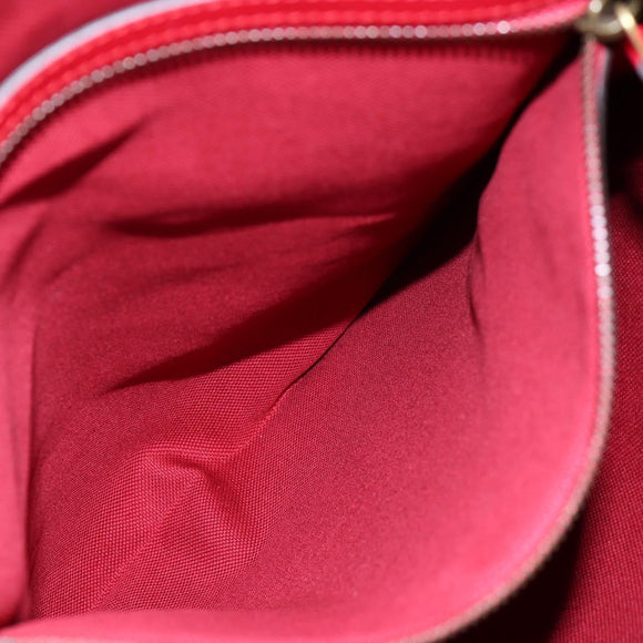 GUCCI Backpack Coated Canvas Red 473872 Auth 191969V