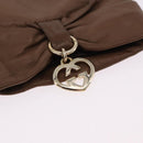 GUCCI Gloves Leather Brown Auth 191970V-16