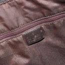 GUCCI GG Canvas Web Sherry Line Shoulder Bag Beige Silver Auth 191971A-18