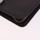 LOUIS VUITTON Taiga Porte Billets Monnaie Zip Wallet Acajou M30676 Auth 191974-15
