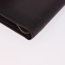 LOUIS VUITTON Taiga Porte Billets Monnaie Zip Wallet Acajou M30676 Auth 191974-16
