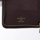 LOUIS VUITTON Taiga Porte Billets Monnaie Zip Wallet Acajou M30676 Auth 191974-17