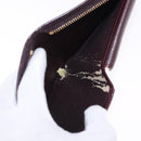 LOUIS VUITTON Taiga Porte Billets Monnaie Zip Wallet Acajou M30676 Auth 191974-19