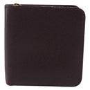 LOUIS VUITTON Taiga Porte Billets Monnaie Zip Wallet Acajou M30676 Auth 191974-13