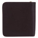 LOUIS VUITTON Taiga Porte Billets Monnaie Zip Wallet Acajou M30676 Auth 191974-2