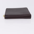 LOUIS VUITTON Taiga Porte Billets Monnaie Zip Wallet Acajou M30676 Auth 191974-4