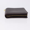 LOUIS VUITTON Taiga Porte Billets Monnaie Zip Wallet Acajou M30676 Auth 191974-7