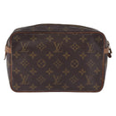 LOUIS VUITTON Monogram Compiegne 23 Clutch Bag M51847 LV Auth 191975-2