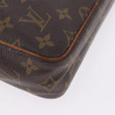 LOUIS VUITTON Monogram Compiegne 23 Clutch Bag M51847 LV Auth 191975-7