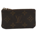 LOUIS VUITTON Monogram Pochette Cles Coin Purse M62650 LV Auth 191978-13