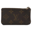 LOUIS VUITTON Monogram Pochette Cles Coin Purse M62650 LV Auth 191978-2
