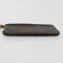 LOUIS VUITTON Monogram Pochette Cles Coin Purse M62650 LV Auth 191978-6