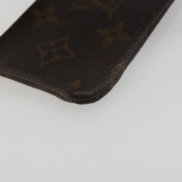 LOUIS VUITTON Monogram Pochette Cles Coin Purse M62650 LV Auth 191978