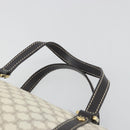 CELINE Macadam Canvas Hand Bag PVC Leather Ivory Gold Auth 191981A-8
