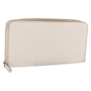 LOUIS VUITTON Epi Zippy Wallet Long Wallet White M6007J LV Auth 191982-1