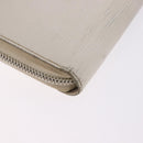 LOUIS VUITTON Epi Zippy Wallet Long Wallet White M6007J LV Auth 191982-11