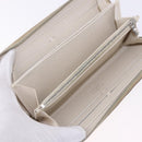 LOUIS VUITTON Epi Zippy Wallet Long Wallet White M6007J LV Auth 191982-14