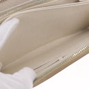 LOUIS VUITTON Epi Zippy Wallet Long Wallet White M6007J LV Auth 191982-19