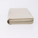 LOUIS VUITTON Epi Zippy Wallet Long Wallet White M6007J LV Auth 191982-5