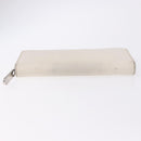 LOUIS VUITTON Epi Zippy Wallet Long Wallet White M6007J LV Auth 191982-8