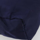 PRADA Pouch Nylon Navy Silver Auth 191985A-16
