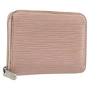 LOUIS VUITTON Epi Zippy Coin Purse Pink Rose ballerina M61206 LV Auth 191987-1