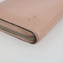 LOUIS VUITTON Epi Zippy Coin Purse Pink Rose ballerina M61206 LV Auth 191987-17