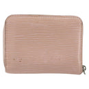 LOUIS VUITTON Epi Zippy Coin Purse Pink Rose ballerina M61206 LV Auth 191987-2