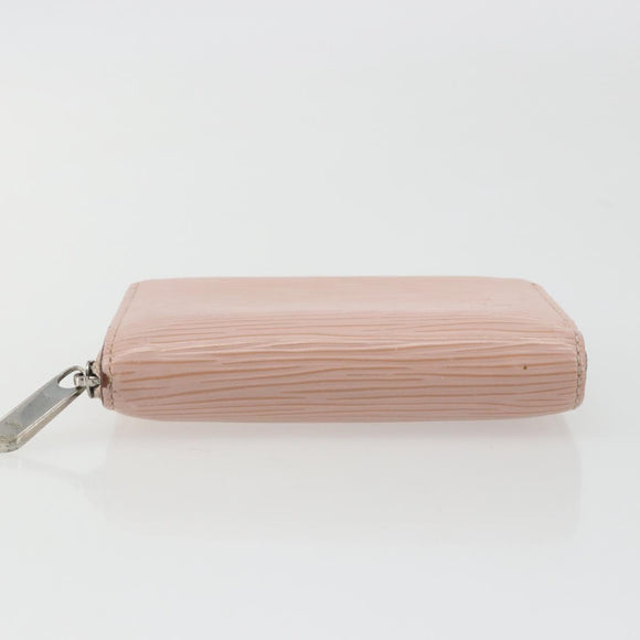 LOUIS VUITTON Epi Zippy Coin Purse Pink Rose ballerina M61206 LV Auth 191987