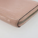 LOUIS VUITTON Epi Zippy Coin Purse Pink Rose ballerina M61206 LV Auth 191987-14