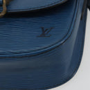 LOUIS VUITTON Epi Saint Cloud PM Shoulder Bag Blue M52195 LV Auth 191988-14