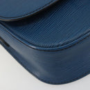 LOUIS VUITTON Epi Saint Cloud PM Shoulder Bag Blue M52195 LV Auth 191988-15