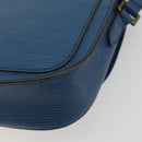 LOUIS VUITTON Epi Saint Cloud PM Shoulder Bag Blue M52195 LV Auth 191988-16