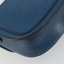LOUIS VUITTON Epi Saint Cloud PM Shoulder Bag Blue M52195 LV Auth 191988-17