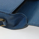 LOUIS VUITTON Epi Saint Cloud PM Shoulder Bag Blue M52195 LV Auth 191988-20
