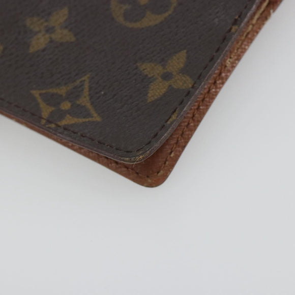 LOUIS VUITTON Monogram Agenda PM Day Planner Cover R20005 LV Auth 191989