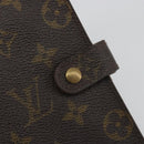 LOUIS VUITTON Monogram Agenda PM Day Planner Cover R20005 LV Auth 191989-17