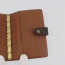 LOUIS VUITTON Monogram Agenda PM Day Planner Cover R20005 LV Auth 191989-18
