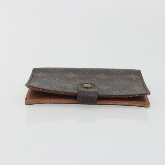 LOUIS VUITTON Monogram Agenda PM Day Planner Cover R20005 LV Auth 191989