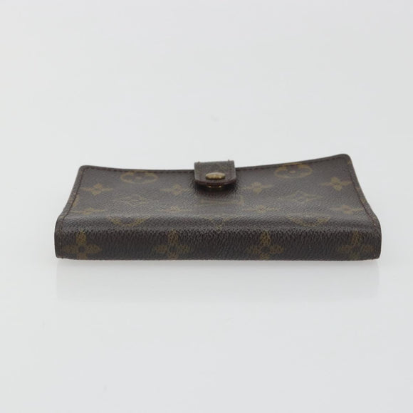 LOUIS VUITTON Monogram Agenda PM Day Planner Cover R20005 LV Auth 191989