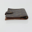 LOUIS VUITTON Monogram Agenda PM Day Planner Cover R20005 LV Auth 191989-5