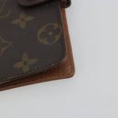 LOUIS VUITTON Monogram Agenda PM Day Planner Cover R20005 LV Auth 191989-7
