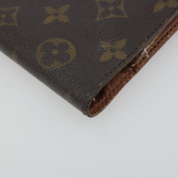 LOUIS VUITTON Monogram Agenda PM Day Planner Cover R20005 LV Auth 191989