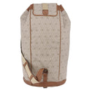 Christian Dior Honeycomb Canvas Shoulder Bag PVC Beige Auth 191990-2