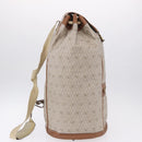 Christian Dior Honeycomb Canvas Shoulder Bag PVC Beige Auth 191990-4