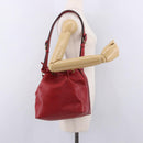 LOUIS VUITTON Epi Petit Noe Shoulder Bag Red M44107 LV Auth 191992-20