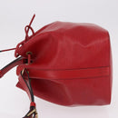 LOUIS VUITTON Epi Petit Noe Shoulder Bag Red M44107 LV Auth 191992-4