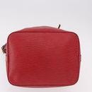 LOUIS VUITTON Epi Petit Noe Shoulder Bag Red M44107 LV Auth 191992-5