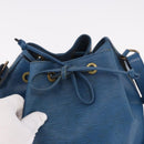 LOUIS VUITTON Epi Petit Noe Shoulder Bag Blue M44105 LV Auth 191993-10