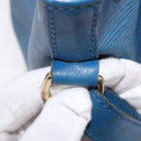 LOUIS VUITTON Epi Petit Noe Shoulder Bag Blue M44105 LV Auth 191993-12